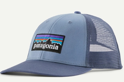 [38283-BNLB-ALL] P-6 Logo LoPro Trucker Hat Barnacle Blue