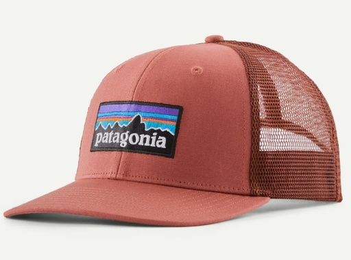 [38289-PTRE-ALL] P-6 Logo Trucker Hat Potters Red