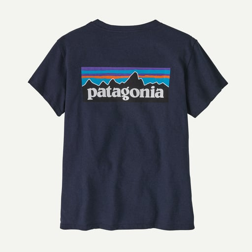 P-6 Logo Responsibili-Tee Dames New Navy