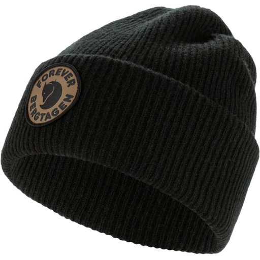 [F13100187 550] Bergtagen Forever Wool Beanie Black