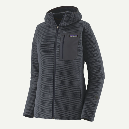 Women's R1 Air Full-Zip Hoody Smolder Blue