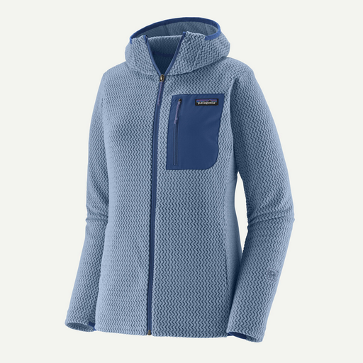Women's R1 Air Full-Zip Hoody Barnacle Blue