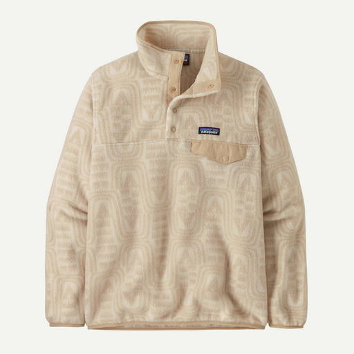 Women's Lightweight Synchilla Snap-T Fleece PullOver Flow/Dyno White
