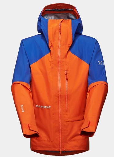 Men's Eiger Nordwand Advanced HS Hooded Jacket Eiger Orange/Eiger Blue