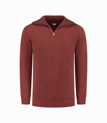Men's Essential Nautic Sweater  Brown