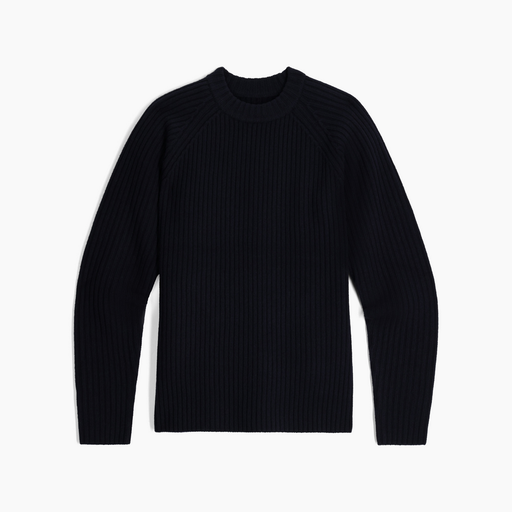Rockcraft Wool Crew Heren Naval