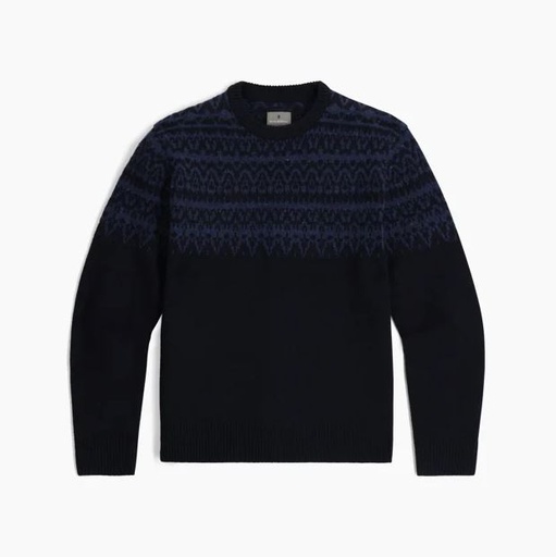 Arch Rock Crew L/S Men Naval Lassen Pt