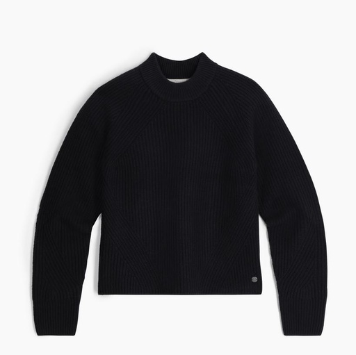 Rockcraft Mock Neck Dames Naval