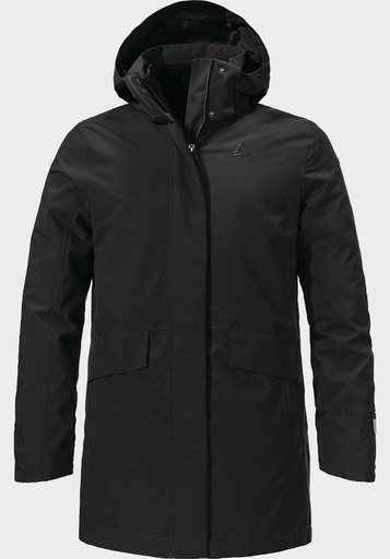 Women's 3in1 Parka Style Borkol Black