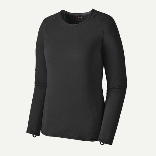 Women's Capilene Thermal Weight Crewneck Black