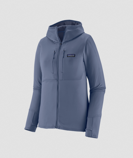 Women's R1 Thermal Full-Zip Hoody Current Blue