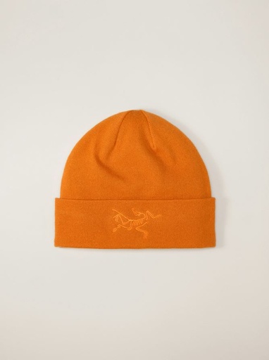 [X000010066003 NA] Embroidered Bird Toque Copper Sky/Blaze