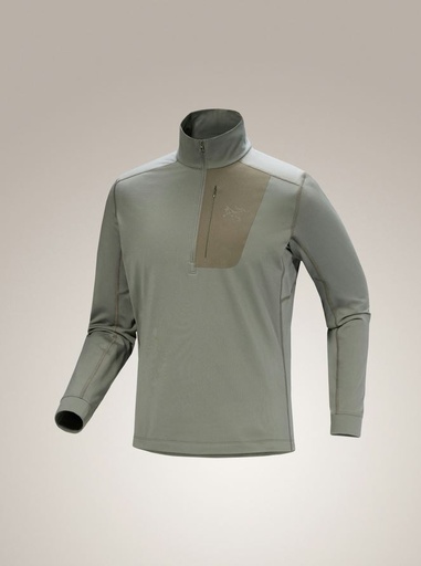 Men's Rho LT Zip Neck Forage/Tatsu