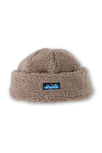 [1195-2413] Fur Ball Beanie Mocha