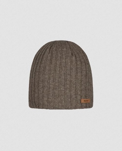 [00960202] Haakon Beanie Heather Brown