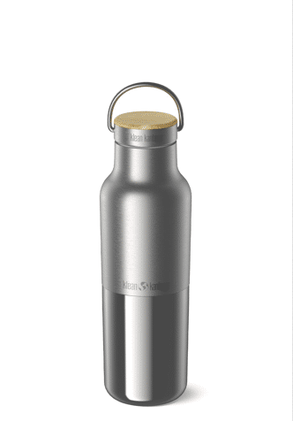 [1011488] Isolatiefles Reflect met Bamboedop 473ml/16oz Brushed Stainless
