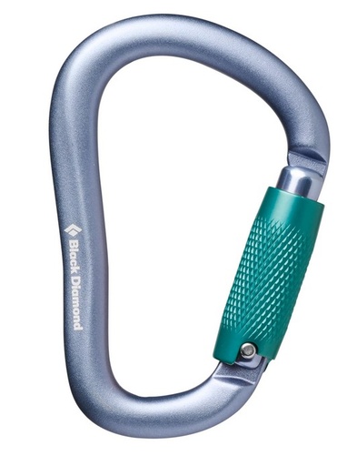 [BD210205 1003 One Size] Rocklock Triple Lock Carabiner Gray