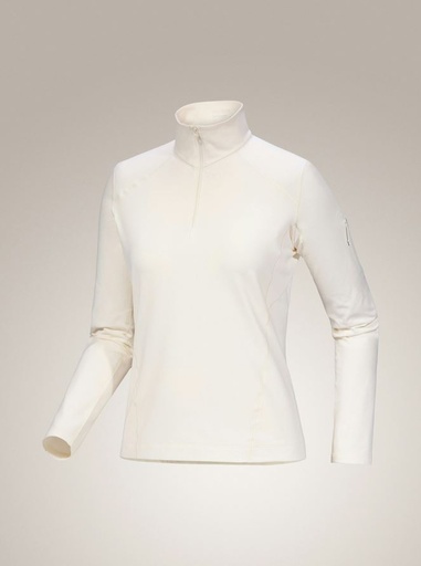 Women's Rho Zip Neck Arctic Silk