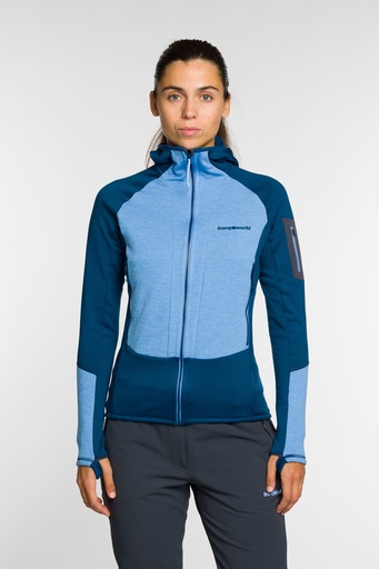 Women's Vosges Jacket Light Blue/Dark Blue