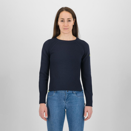 Women's Ermellino Crewneck Sweater Carbon