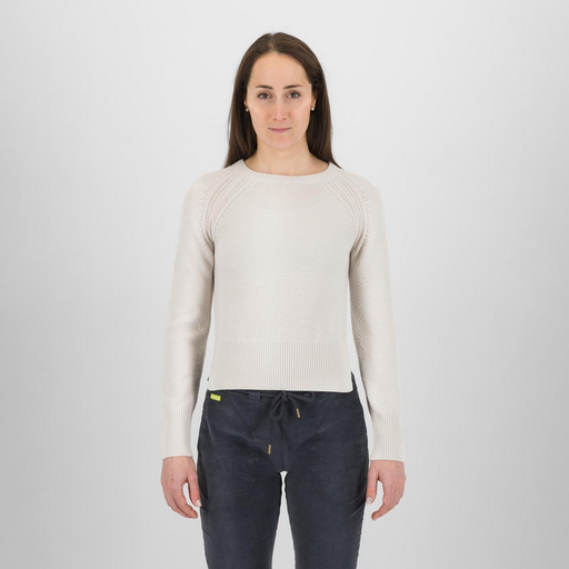 Women's Ermellino Crewneck Sweater Vaporous Gray