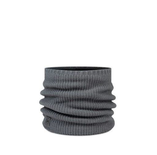 [129695928] Knitted & Fleece Nekwarmer Rutger Iron Grey