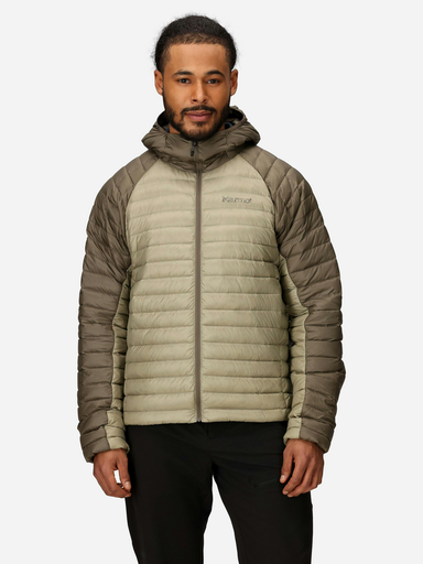 Men's Hype Down Hoody Claystone/Shale Grey
