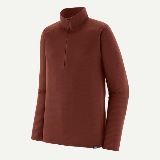 M's Cap Tw Zip Neck Dried Vanilla