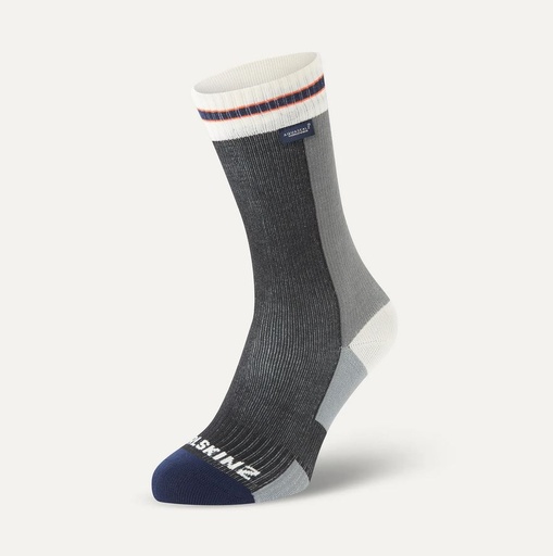 Billockby - Waterproof All Weather Mid Length Lightweight Cycling Sock Black