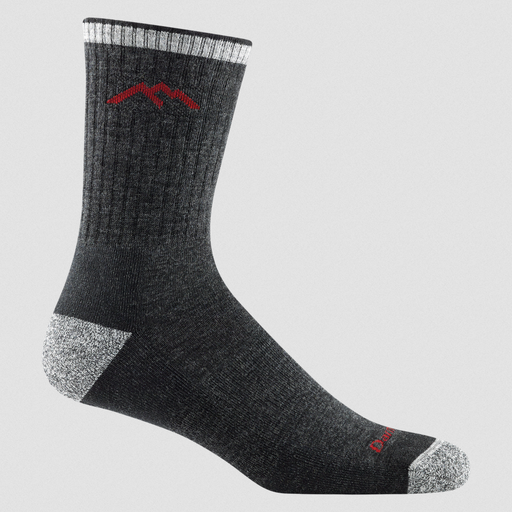 Men's Hiker Micro Crew Midweight With Cushion Black