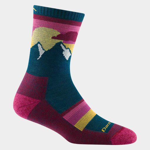 Women's Sunset Ledge Micro Crew Lightweight With Cushion Dark Teal