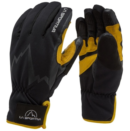 Ski Touring Gloves Black/Yellow