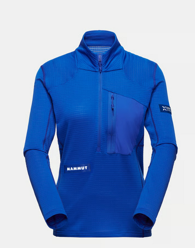 Women's Eiger Nordwand Advanced FL Half Zip Pull Eiger Blue