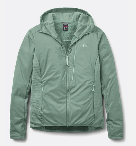 Women's Ascendor Summit Hoody Dark Fig Green