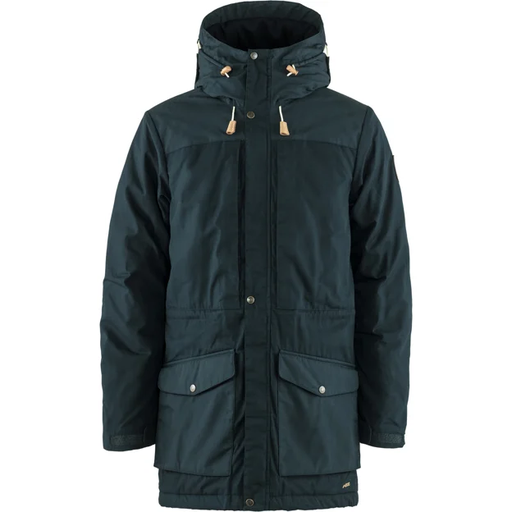 Men's Singi Wool Padded Parka  Dark Navy