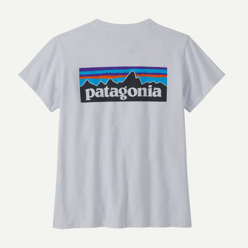 P-6 Logo Responsibili-Tee Dames White