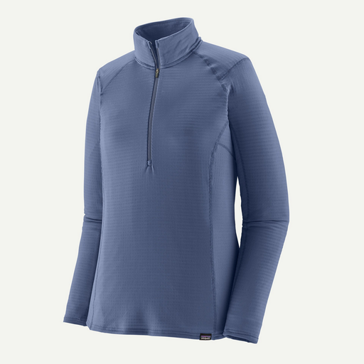 W's Cap Tw Zip Neck Current Blue
