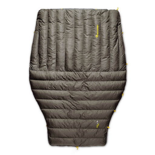 [ASL042012-210104] Ember Down Quilt -1C|30F Long Beluga Black
