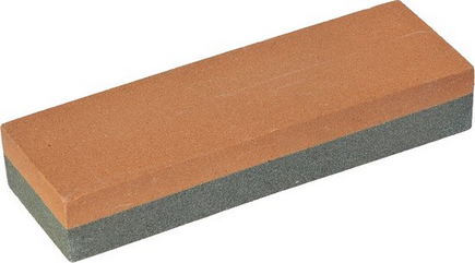 [22H65- 15 9] Abrasal Wetsteen - Grof/Fijn - 15 cm Grijs