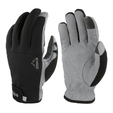 Pulse Transalp Touch - Windproof  Ski Touring Gloves Black/Grey