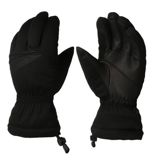 Venturo Shield - Waterproof Glove with Leather Palm Black