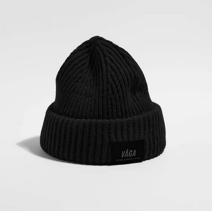 [VAGA-MWB-Black] Mid Weight Beanie Black