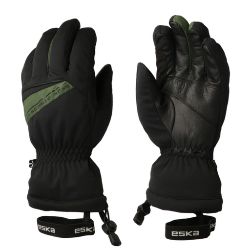 Venturo Shield - Waterproof Glove with Leather Palm Black/OD Green