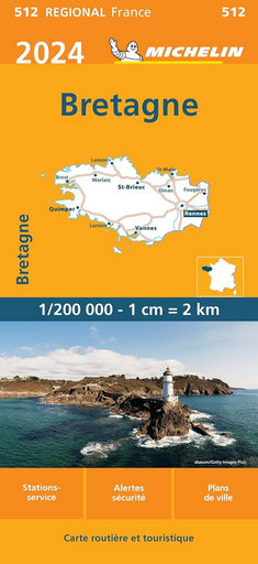 [MI.512] Landkaart 512 Bretagne 1/200
