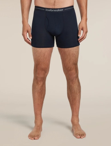 Anatomica Boxers with Fly Heren Midnight Navy