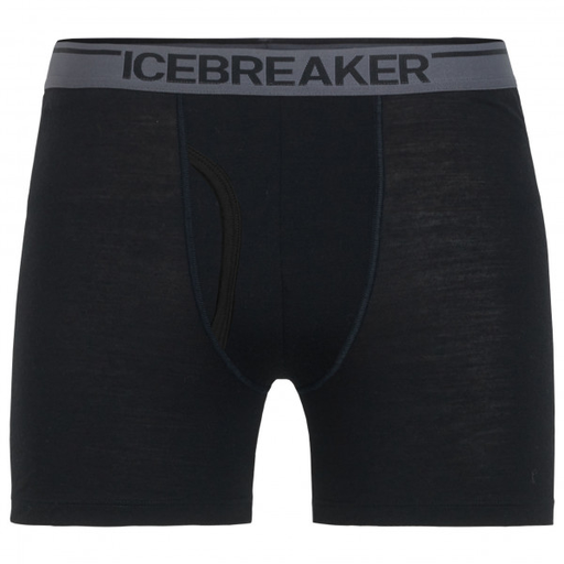 Anatomica Boxers with Fly Heren Black