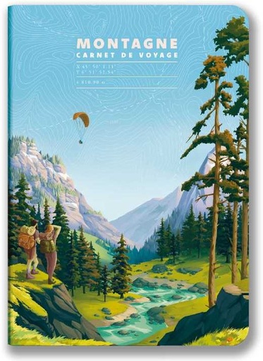 [EAV.FR.C155] Carnet Montagne été