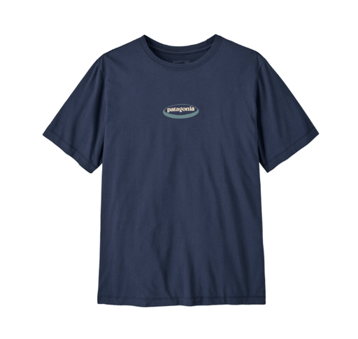 Men's '95 Oval Logo T-Shirt New Navy: Kaleido