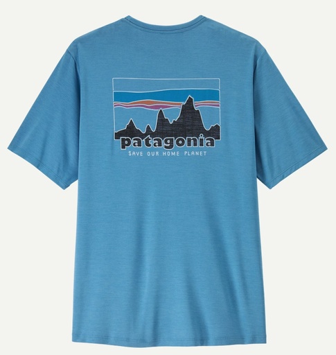 Men's Cap Cool Daily Shirt - '73 Skyline Shore Blue/Light Shore Blue 