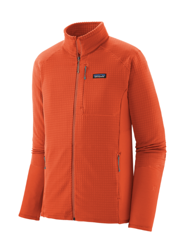 Men's R1 Jacket Coal Orange